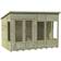 Forest Garden Forest Oakley Overlap Pent Summerhouse 10 x 6 ft (Building Area )