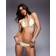 River Island Bikini Med Frugtprint - Lysegul