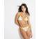 River Island Bikini Med Frugtprint - Lysegul