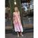 River Island 3D Floral Midi Dress - Pink