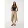 Stradivarius Sort Tanktop Med Firkantet Hals