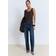 Mango Linen Vest Top - Brown