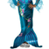 Rubies Maskeradkostym Blue Magical Sjöjungfru