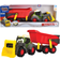 Car Mania Junior Traktor med Trailer