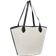 Valentino Covent Shopper Bag - Naturale/Nero