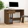 vidaXL 817128 Brown Oak Skrivbord 50x100cm