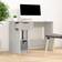 vidaXL 811497 Concrete Grey Skrivbord 50x100cm