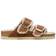 Birkenstock Arizona Big Buckle Shearling Oiled Leather - Cognac