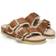 Birkenstock Arizona Big Buckle Shearling Oiled Leather - Cognac