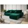 Fun-Möbel Stoff Green Sofa 280cm 3 Seater