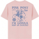 Shein Casual Printed Round Neck Pullover Short Sleeved T-Shirt - Summer