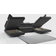 MKS Meble Gustaw U Upholstered Dark Grey Sofa 340cm 6 Seater