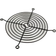 Aquatuning Fan grille for axial fan for 120mm black
