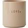 Design Letters Favorite Mini Love Beige Mugg 17.5cl