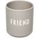 Design Letters Favorite Friend Cool Grey Krus 25cl