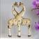 Something Different My Other Half Giraffe Couple Neutral Christmas Tree Ornament 16cm