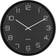 Karlsson Lofty Black Wall Clock 40cm