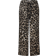 Street One Patterned Wide Leg Trousers - Black