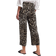 Street One Patterned Wide Leg Trousers - Black