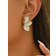 Shein Elegant flower earrings for women, Valentine's Day, mother, Mother's Day, gift