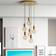 Wade Logan Aurora Gold Pendant Lamp ∅ 34cm