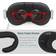Fghgf Vr Face Pu Leather Cover Mask & Face Cotton Bottom Pad