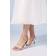 Coast Valina Faux Leather Slingback Strappy Kitten Heel Sandals - White