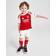 adidas Arsenal 25 26 Home Mini Kit Better Scarlet White