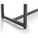 Julian Bowen Brooklyn Charcoal Settee Bench 121x47cm
