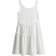 H&M Vestido En Punto Con Textura - Blanco