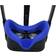Qurk Sweat-resistant lightweight and washable silicone eye pads for oculus quest vr headset Blue