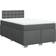 vidaXL mit Matratze 120x200 cm Grau Boxspringbett
