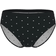 Victoria's Secret Seamless High-Leg Brief Panty - Black Small Dot