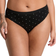 Victoria's Secret Seamless High-Leg Brief Panty - Black Small Dot