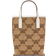 MCM Himmel Crossbody In Lauretos Raffia Jacquard - Beige