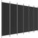 vidaXL 350193 Black Romavdeler 300x200cm