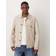 Mango Linen Mix Shacket - Stone