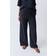 Gina Tricot Gauze Trousers Bukser Med Løbesnor - Sort