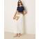 Gina Tricot Drawstring Maxi Skirt Lange Nederdele - Hvid