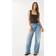 Stradivarius Brun Body Med Fyrkantig Ringning Polyamid
