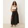 Gina Tricot Poplin Skirt - Black