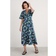 Seasalt Cornwall Half Sleeve Maxi Dress - Crayon Floral Dark
