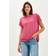 Cecil Damen T-Shirt Mit Knopfdetail - Rot