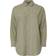 Yours Long Sleeve Linen Shirt - Light Khaki