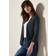 Cecil Damen Offene Strukturjacke - Marine