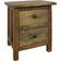 vidaXL Solid Mahogany Wood Brown Bedside Table 30x40cm