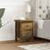 vidaXL Solid Mahogany Wood Brown Bedside Table 30x40cm