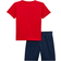 Nike Children's Shorts And T-Shirt Set GFX FT - Bleu