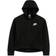 Nike Older Kid's Sportswear Club Fleece Full Zip Hoodie - Black/White (DC7118-010)