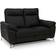 FurnHouse Selesta Black Sofa 162cm 2 personers